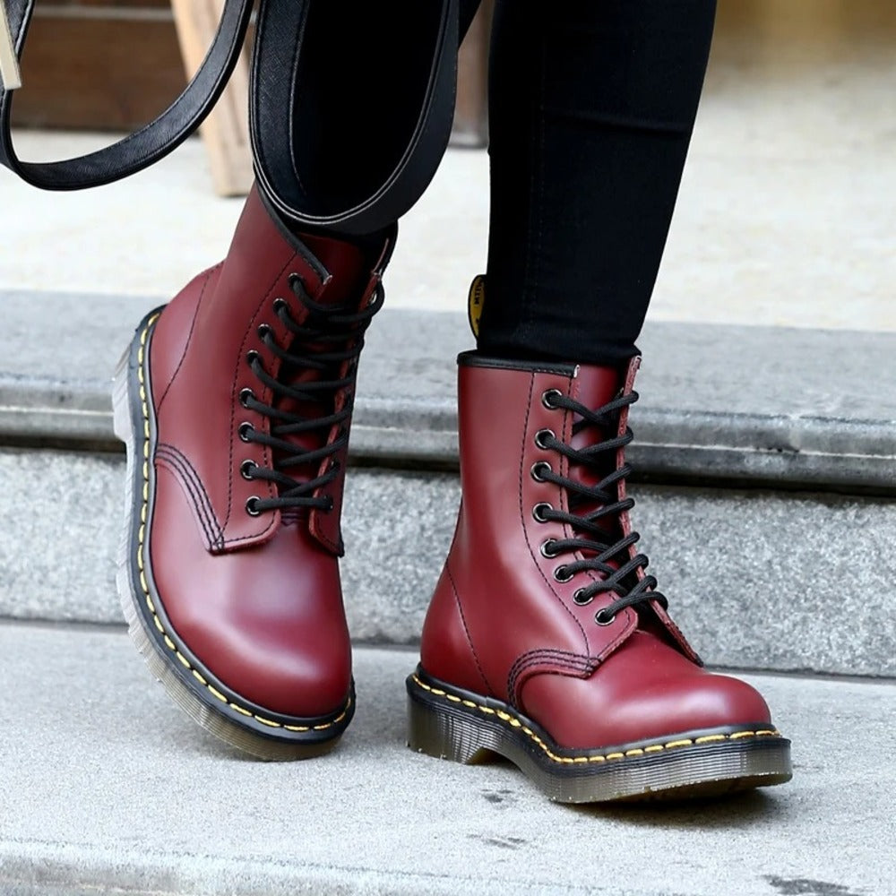 Bottines hautes à lacets pour homme