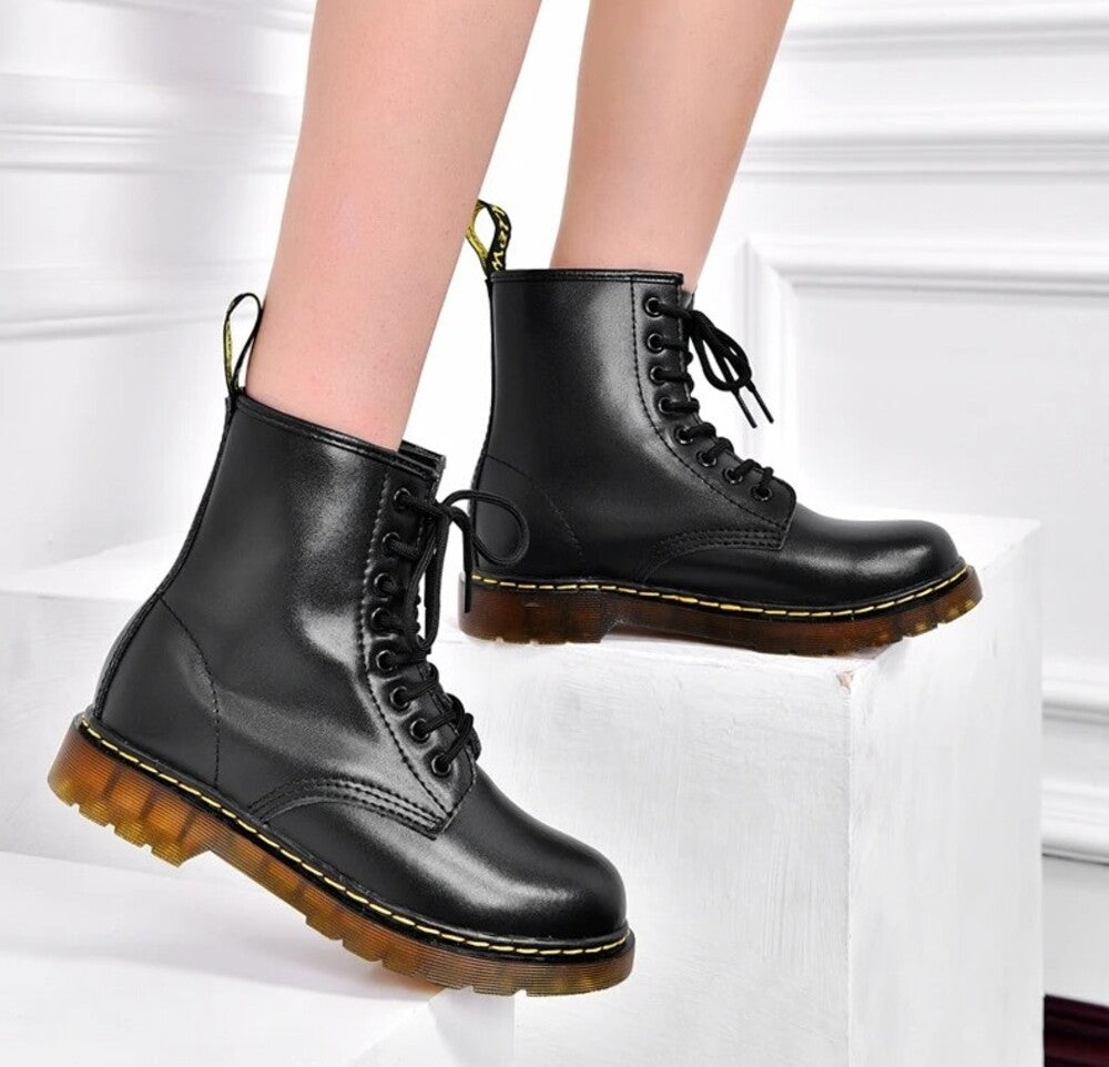 Bottines hautes à lacets pour homme