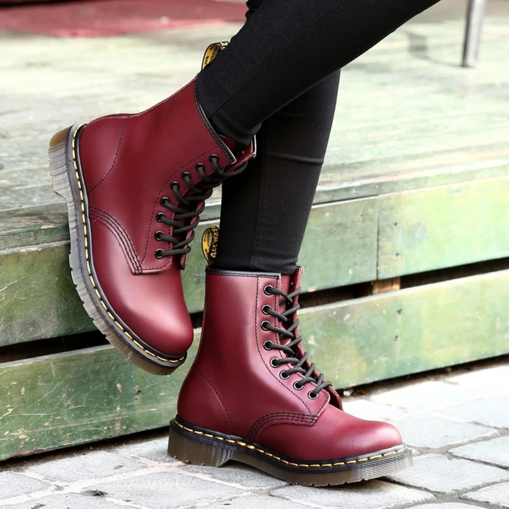 Bottines hautes à lacets pour homme