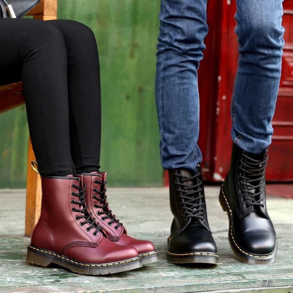 Bottines hautes à lacets pour homme