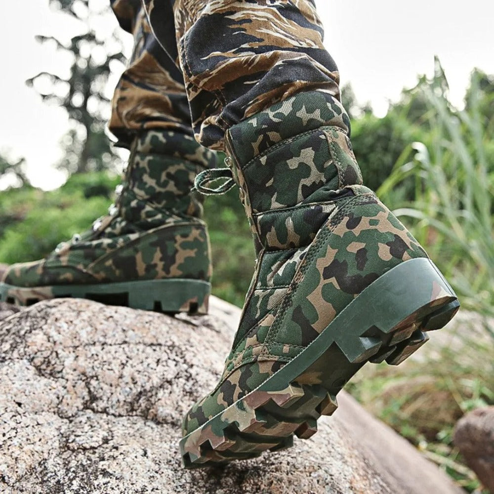 Bottine militaire homme