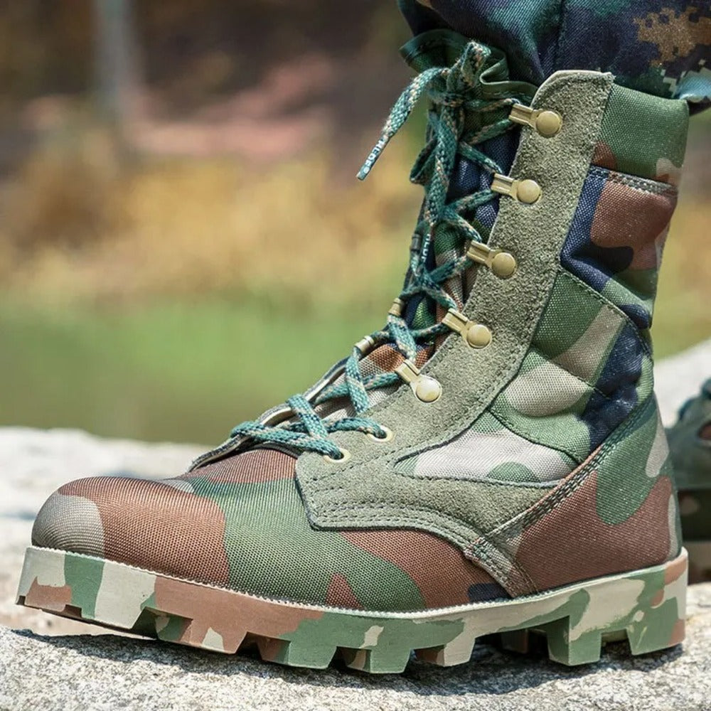 Bottine militaire homme