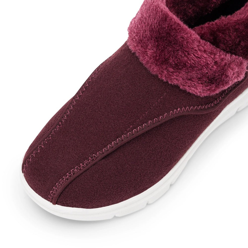 Bottines orthopédiques pour femme avec intérieur en moumoute