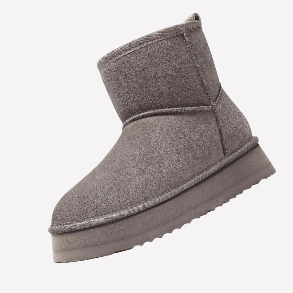 Bottines fourrées fille style UGG