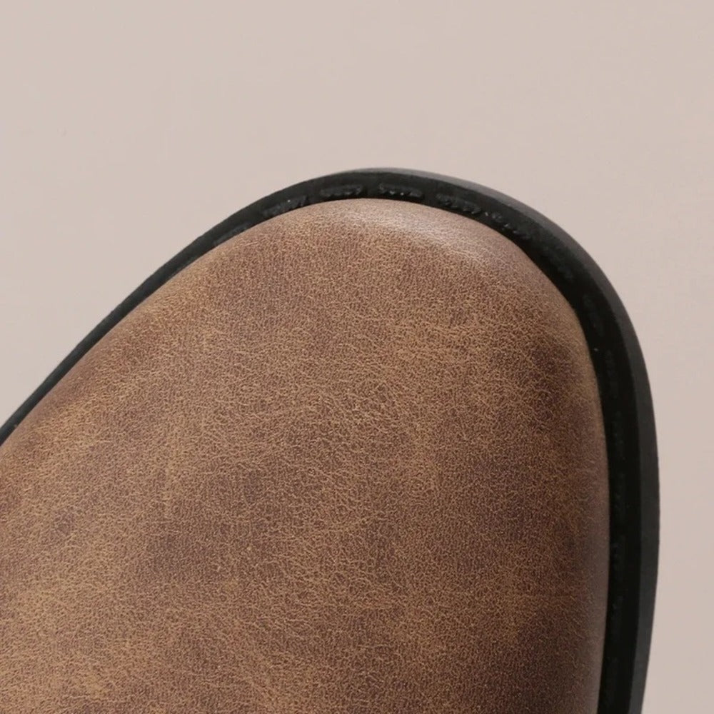 Bottines a boucles femme