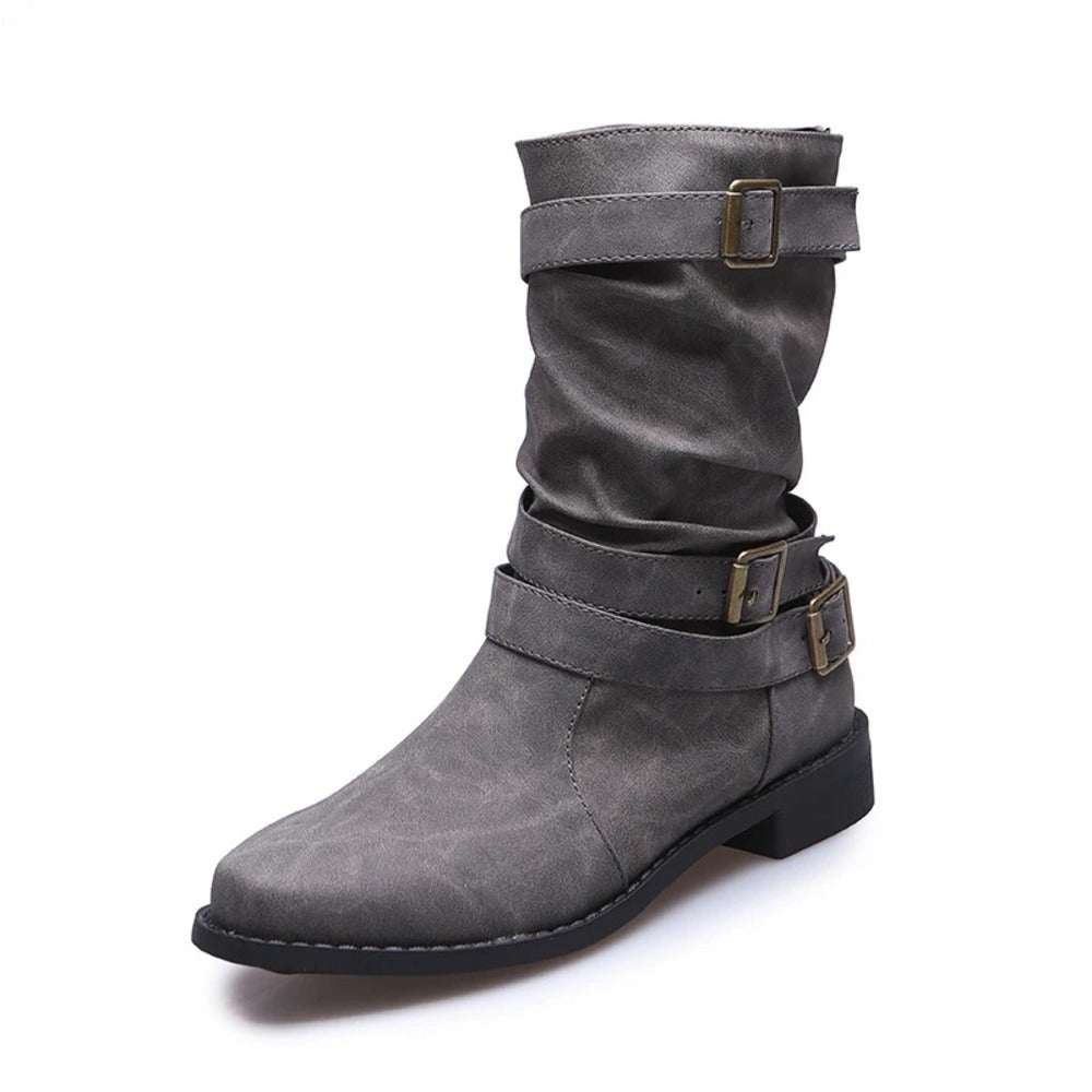 Bottines a boucles femme