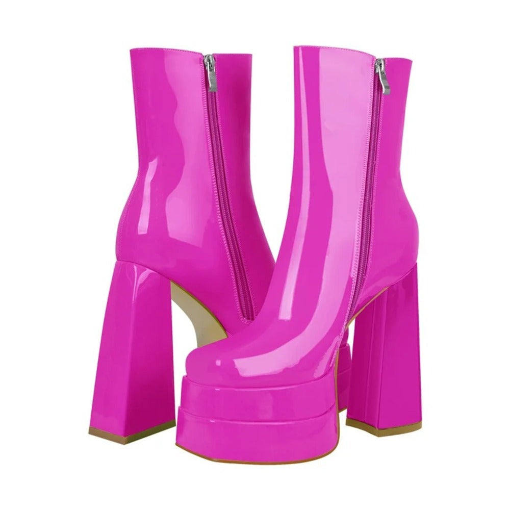 Bottines à talon haut
