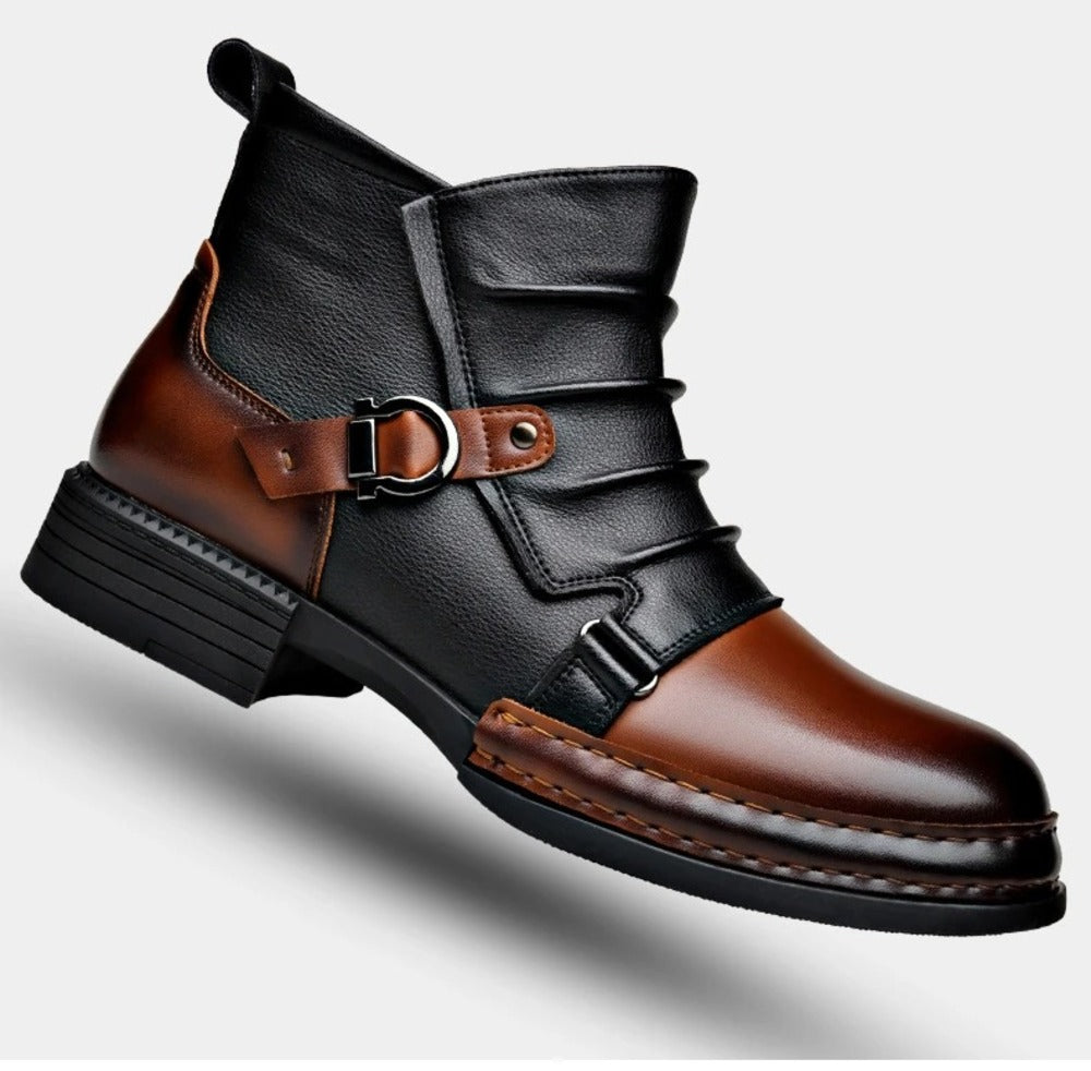 Bottines bordeaux homme