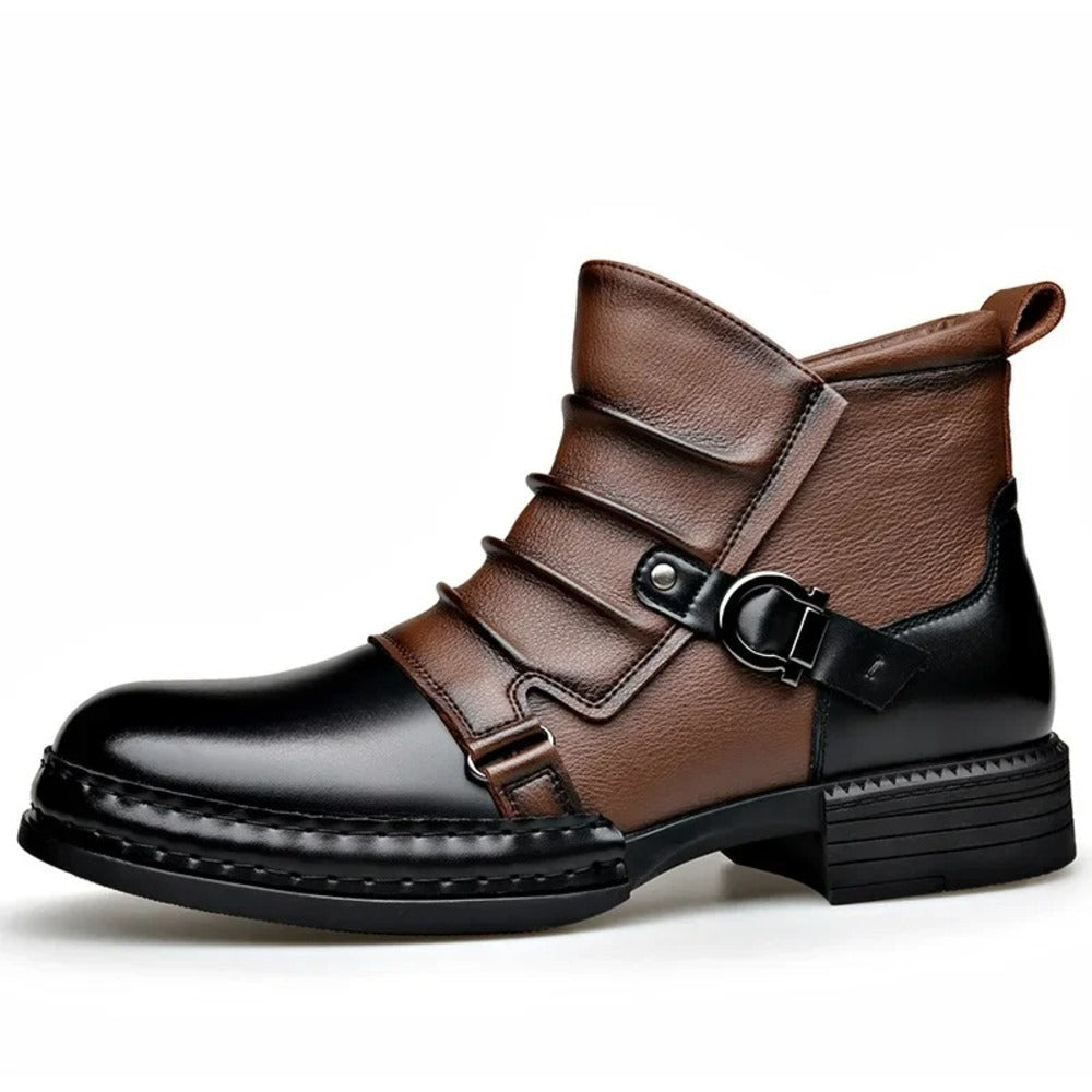 Bottines bordeaux homme