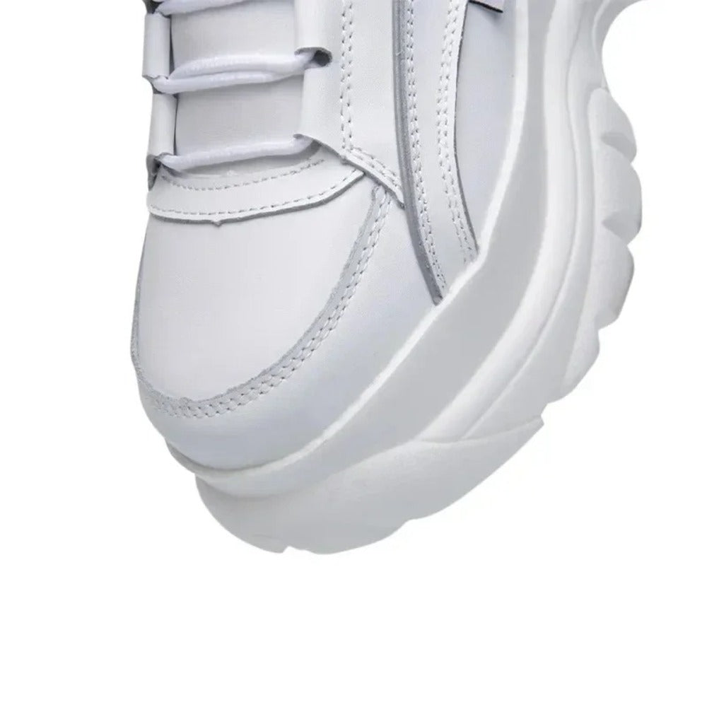 Bottines style buffalo