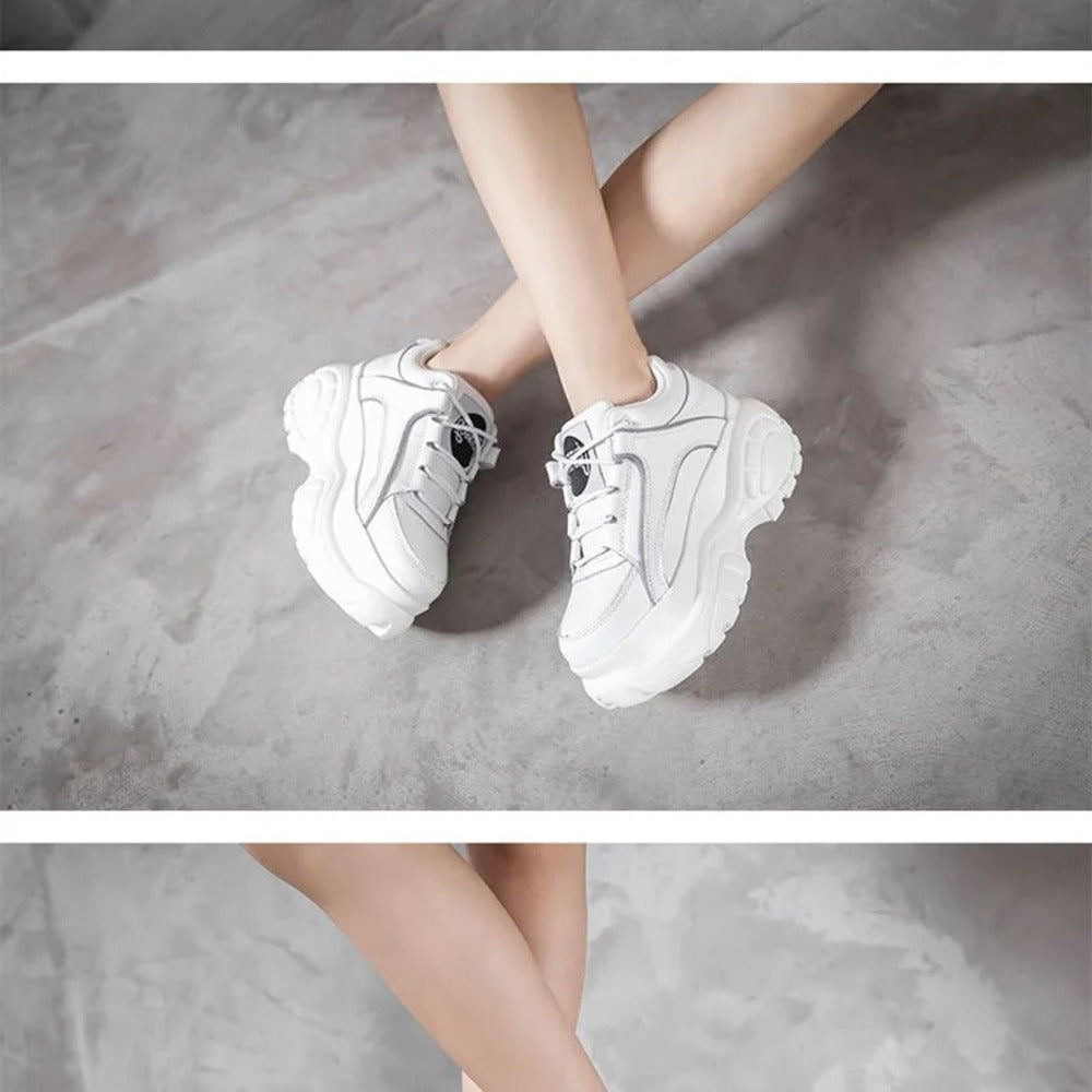 Bottines style buffalo