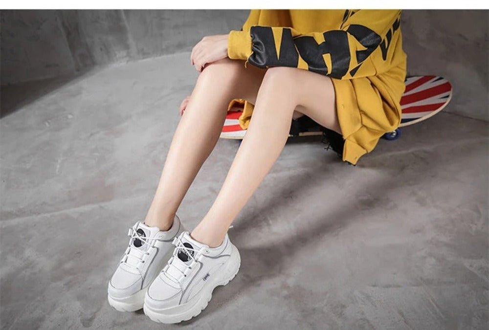 Bottines style buffalo