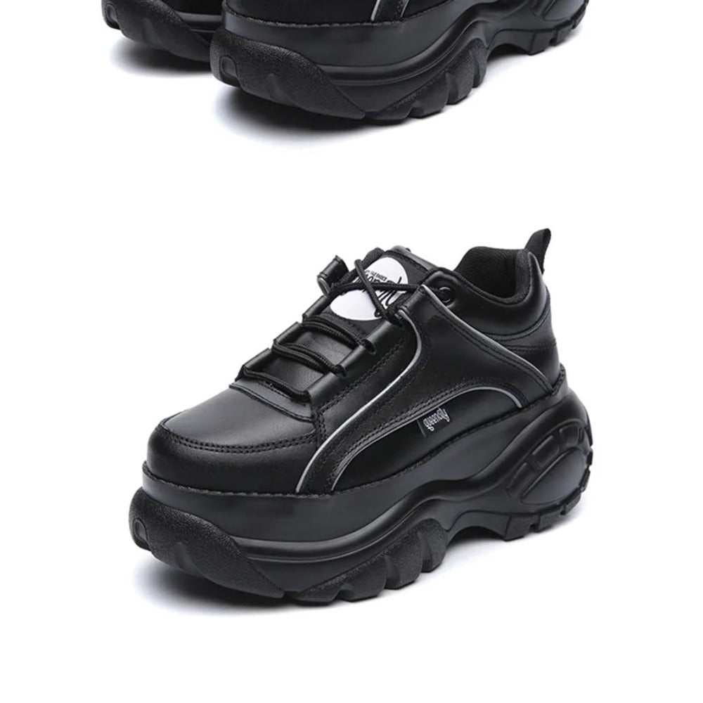 Bottines style buffalo
