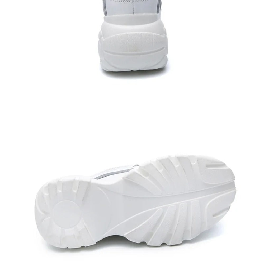 Bottines style buffalo