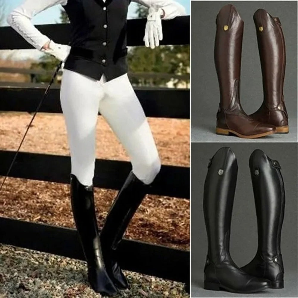 Bottines cavalières pour femme
