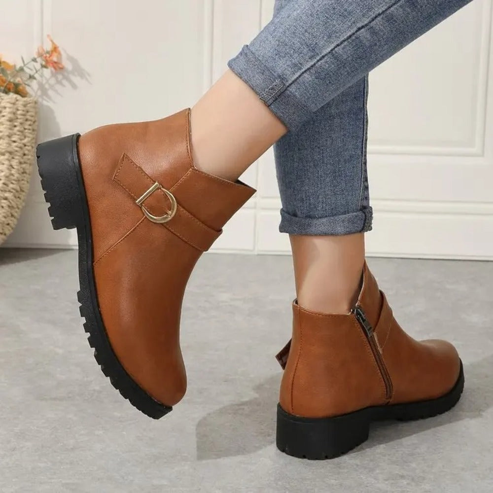 Bottines chocolat