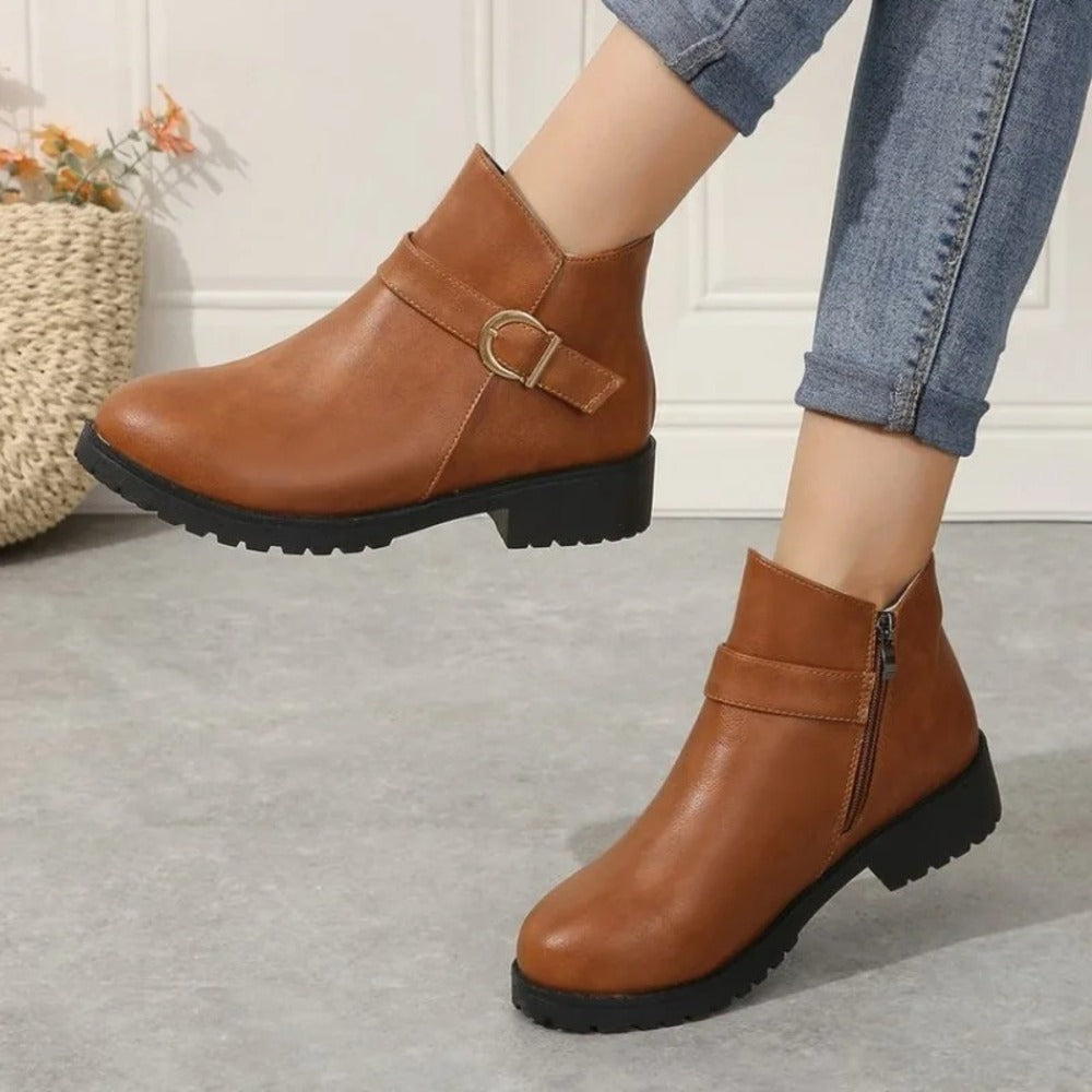 Bottines chocolat