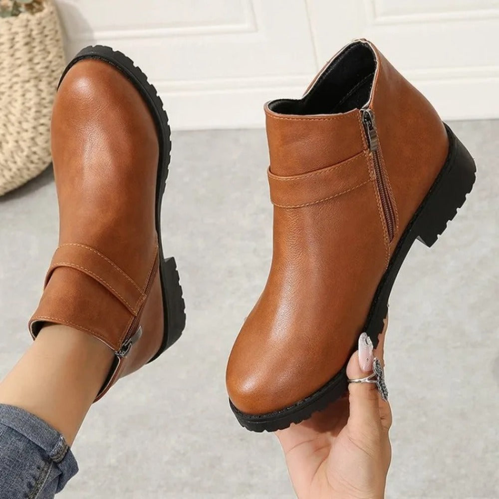 Bottines chocolat
