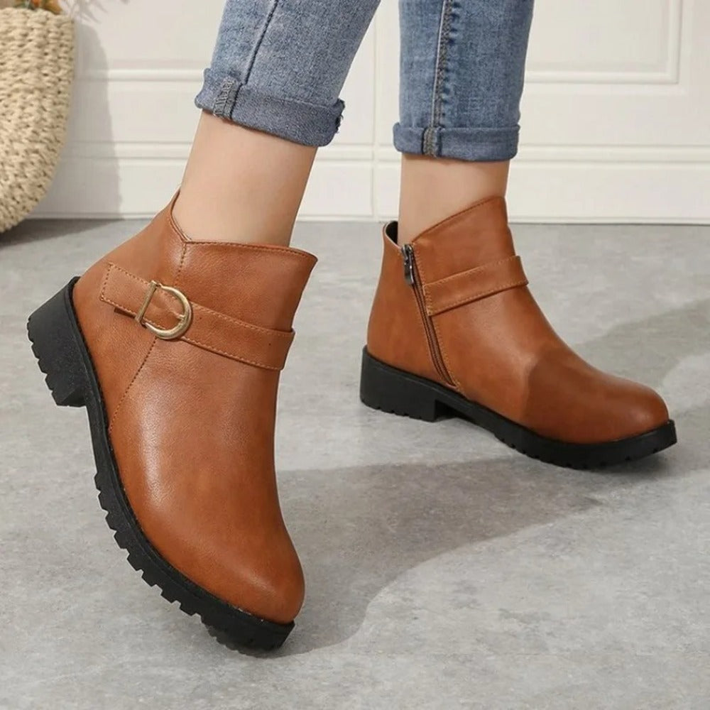 Bottines chocolat