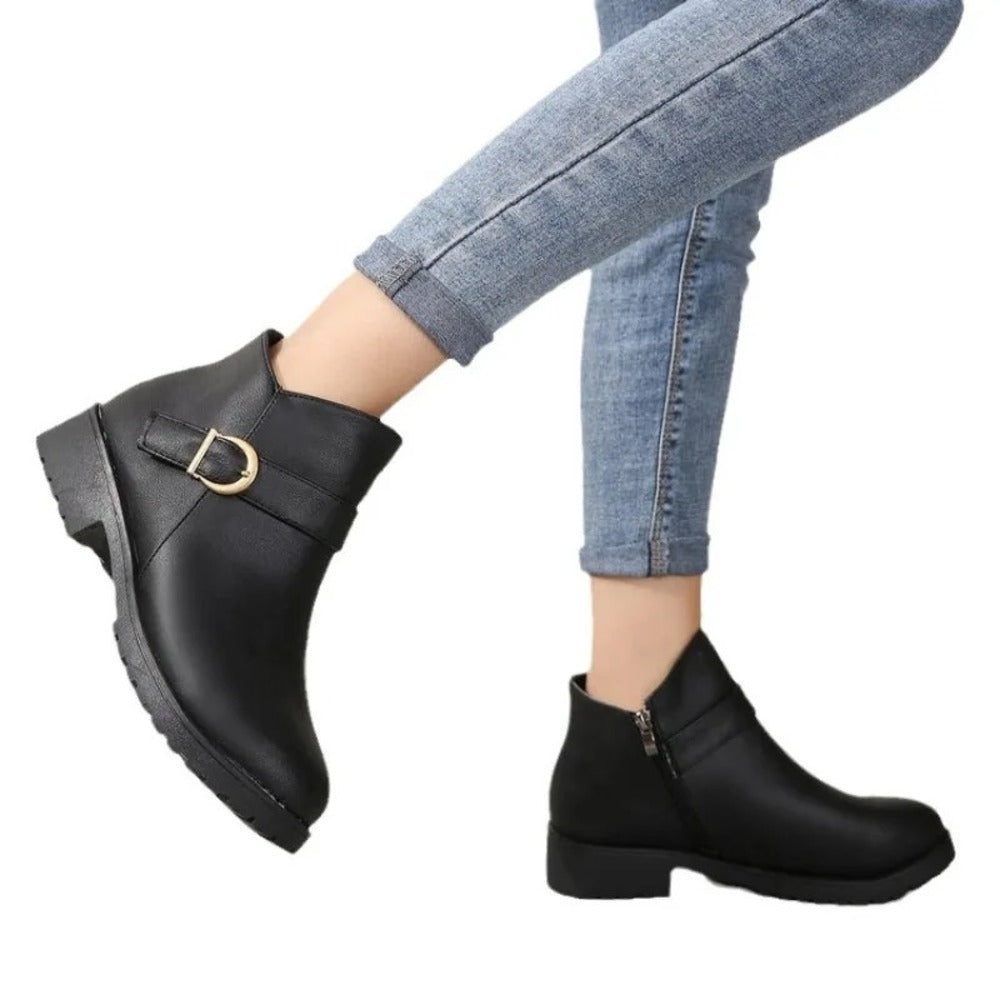 Bottines chocolat