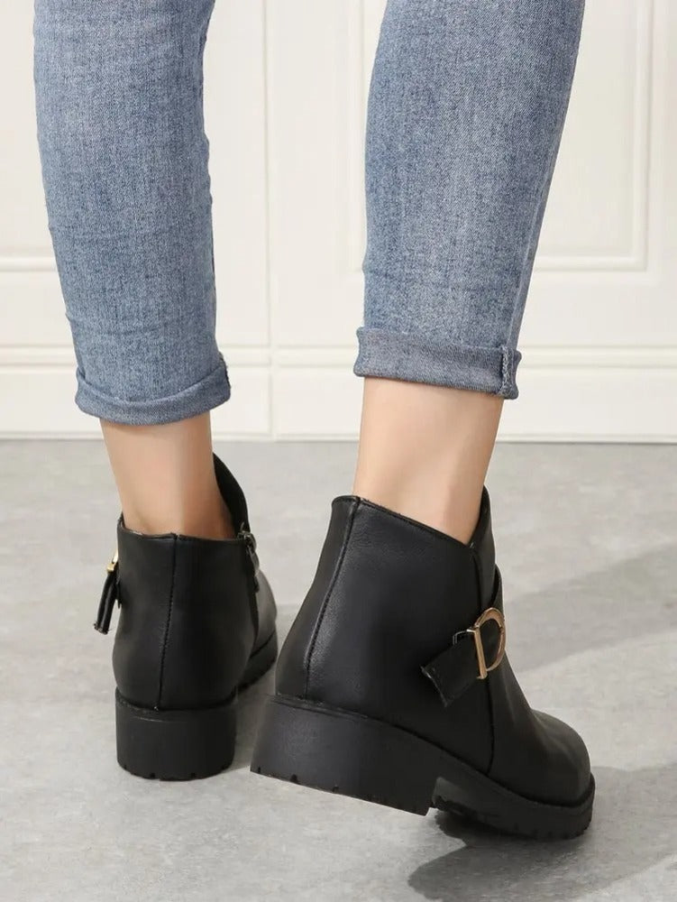 Bottines chocolat