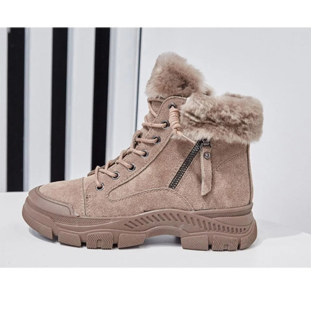 Bottines cuir souple
