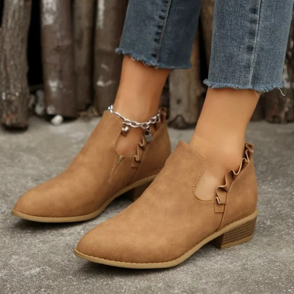 Bottines en toile pour l'été