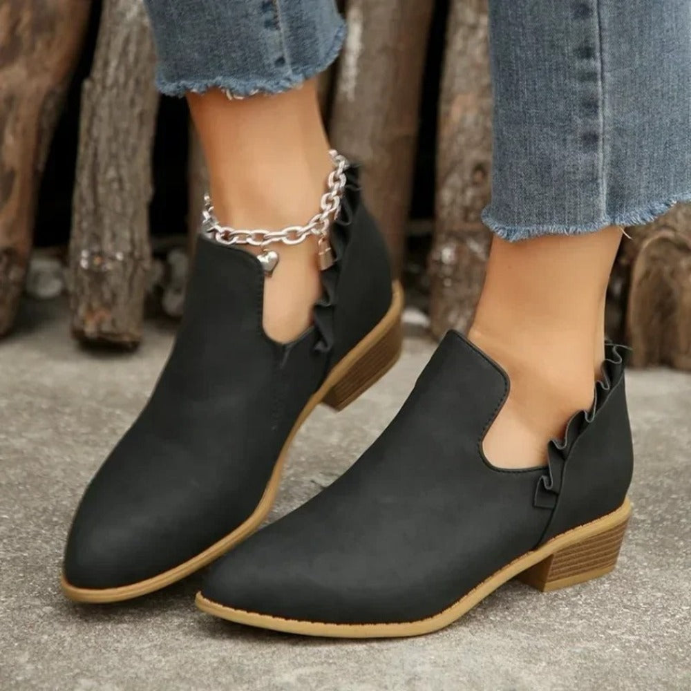 Bottines en toile pour l'été