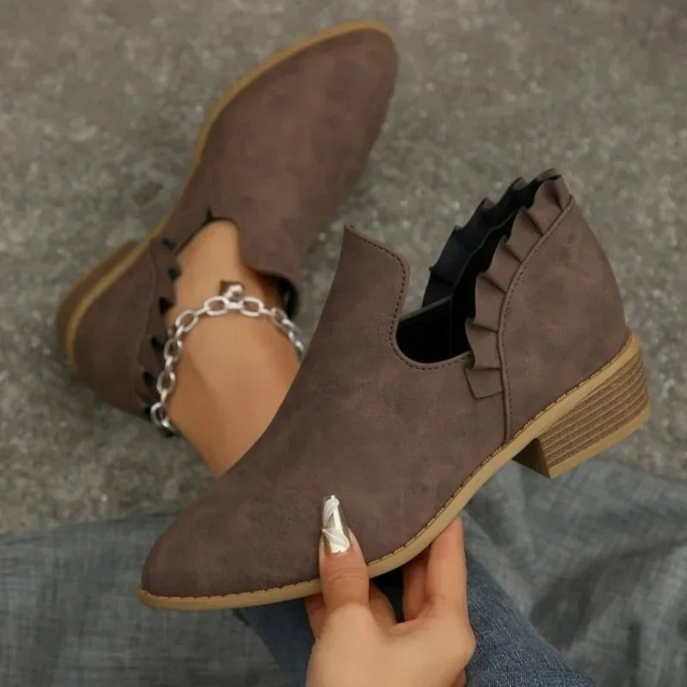 Bottines en toile pour l'été