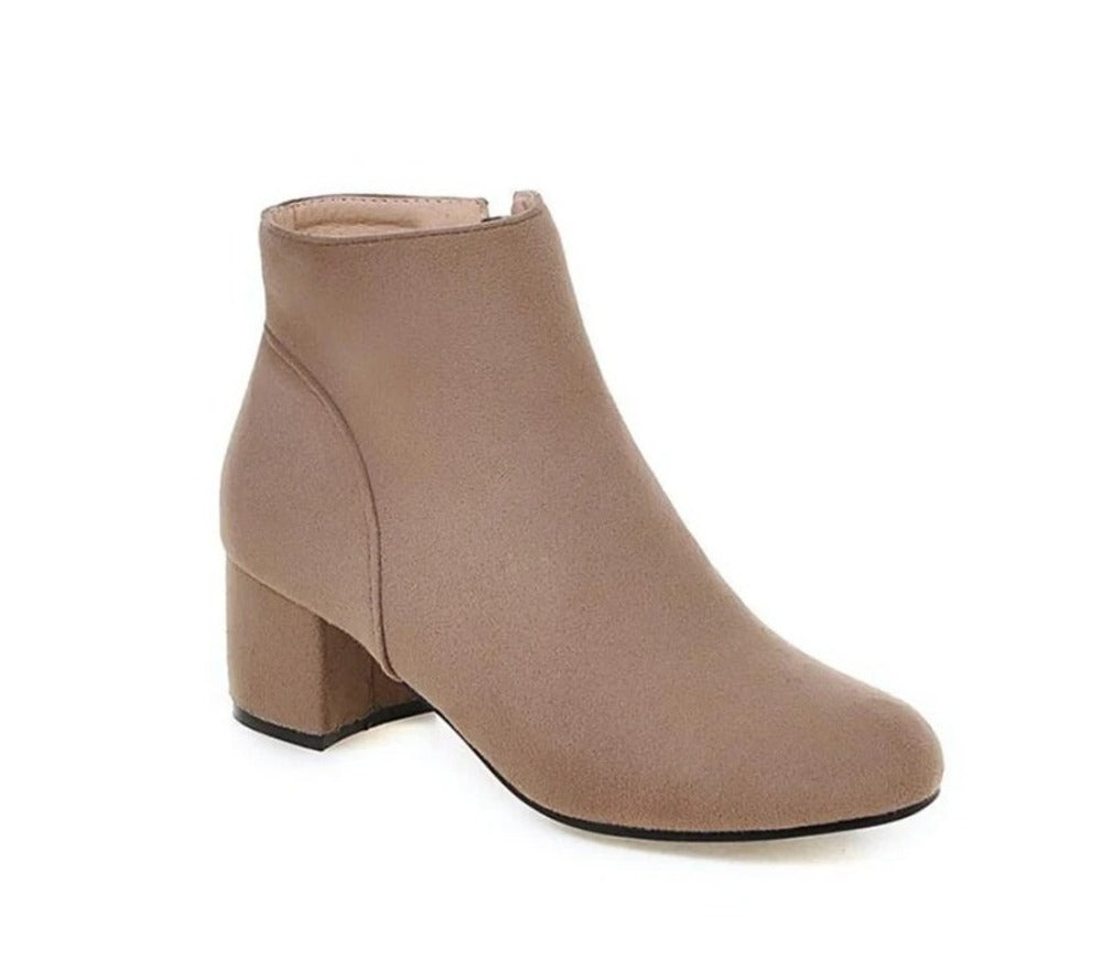 Bottines bleues pour femme