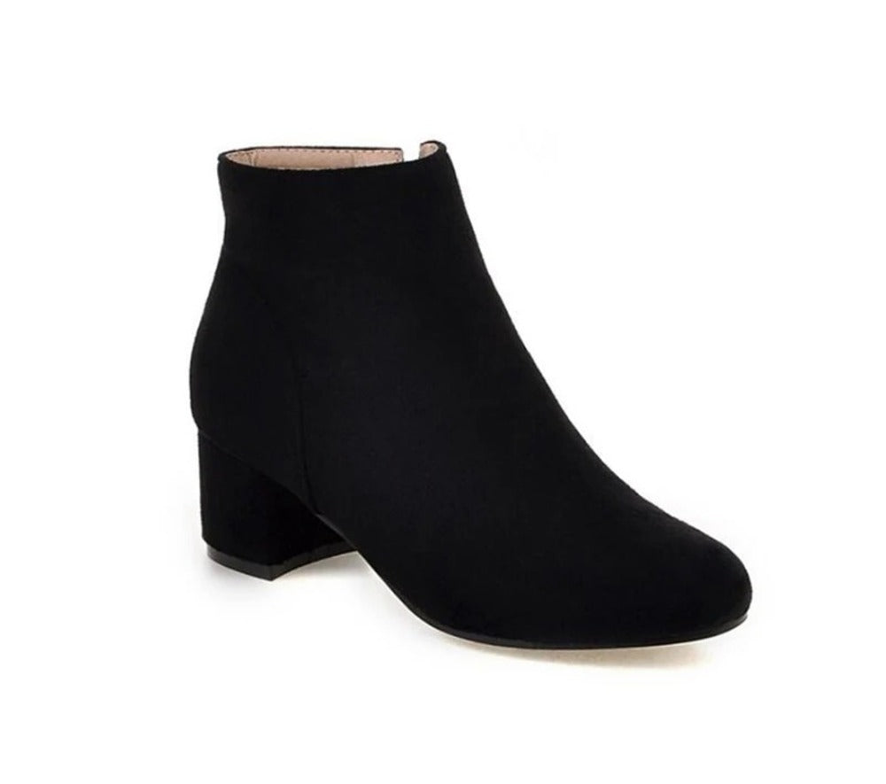 Bottines bleues pour femme