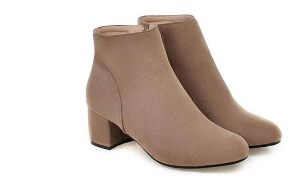 Bottines bleues pour femme