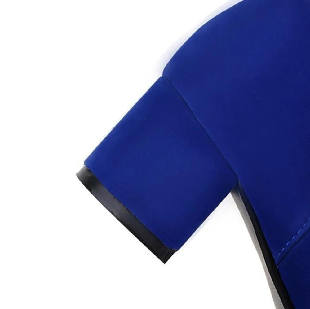 Bottines bleues pour femme