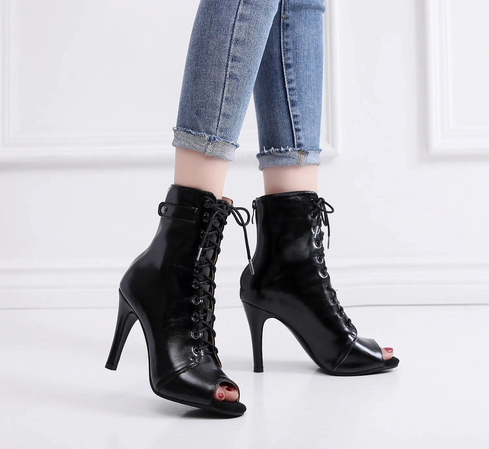 Bottines à talon aiguille pour femme