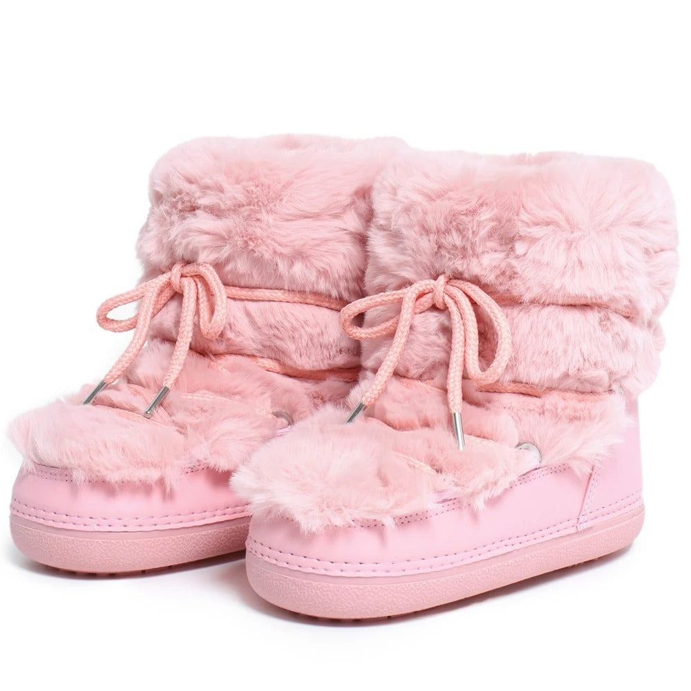 Bottines fourrées pour la neige