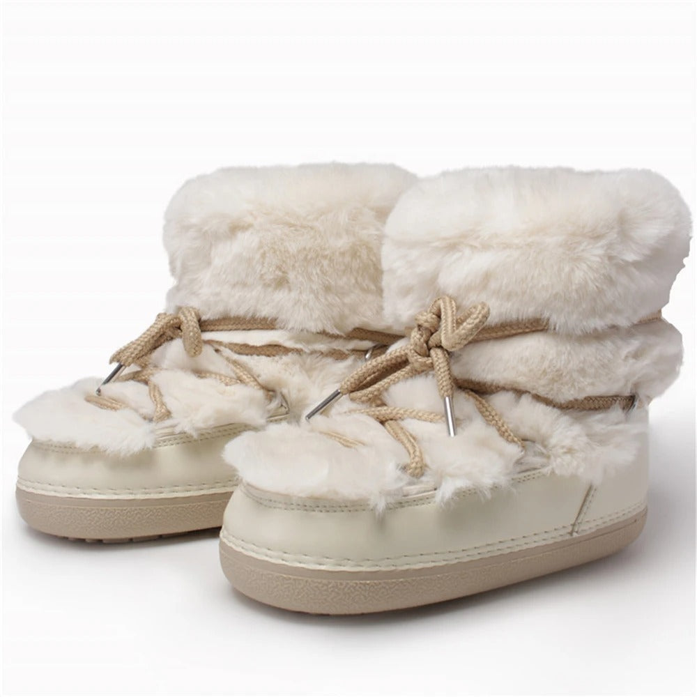 Bottines fourrées pour la neige