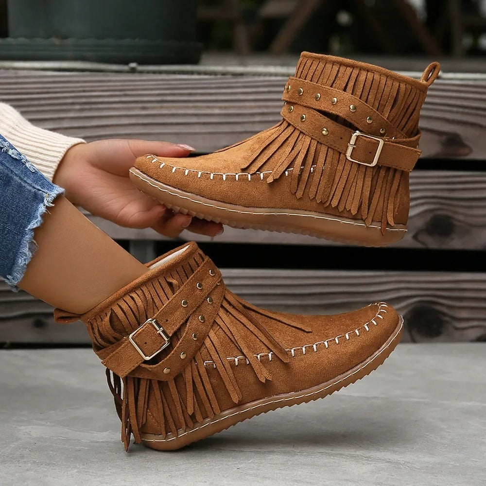 Bottines franges