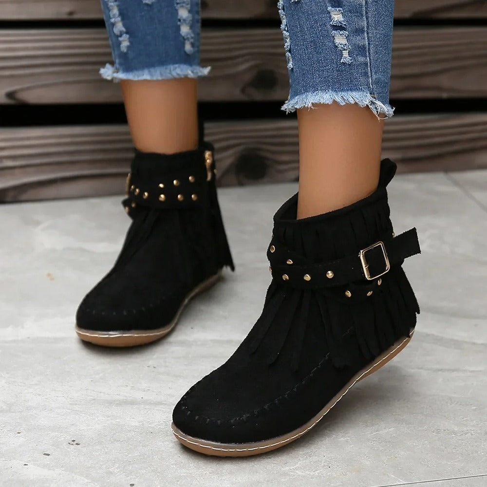 Bottines franges