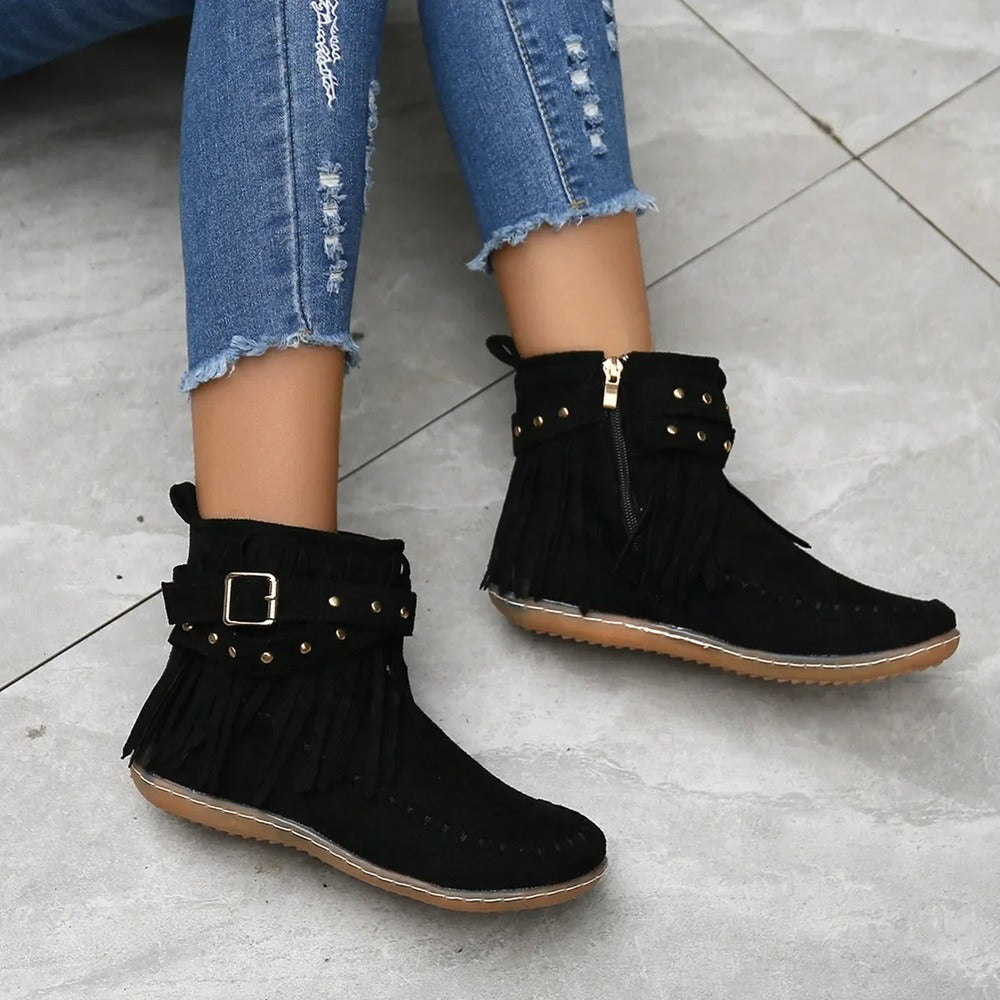 Bottines franges