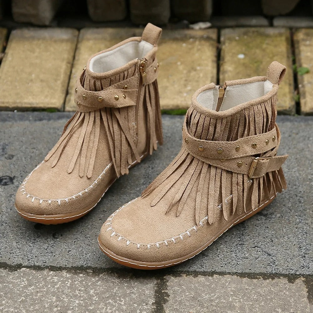 Bottines franges