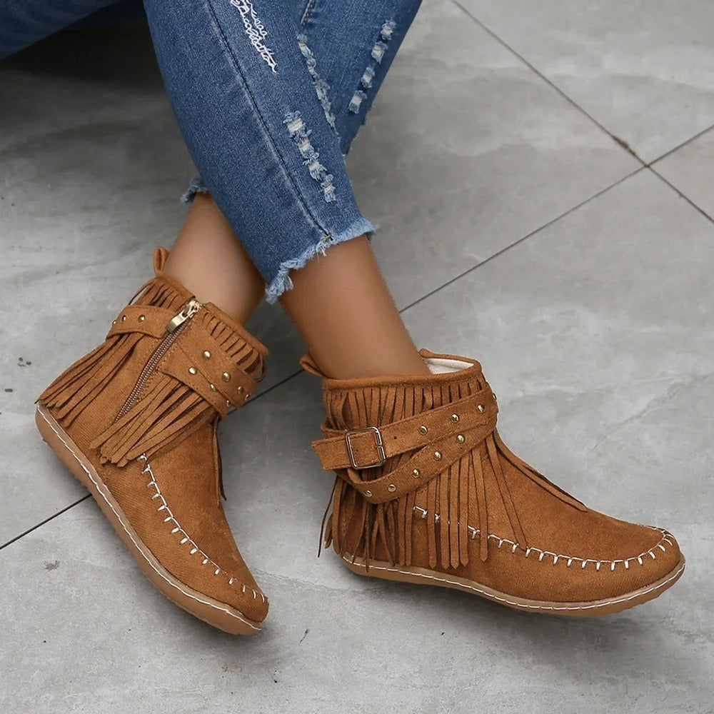 Bottines franges