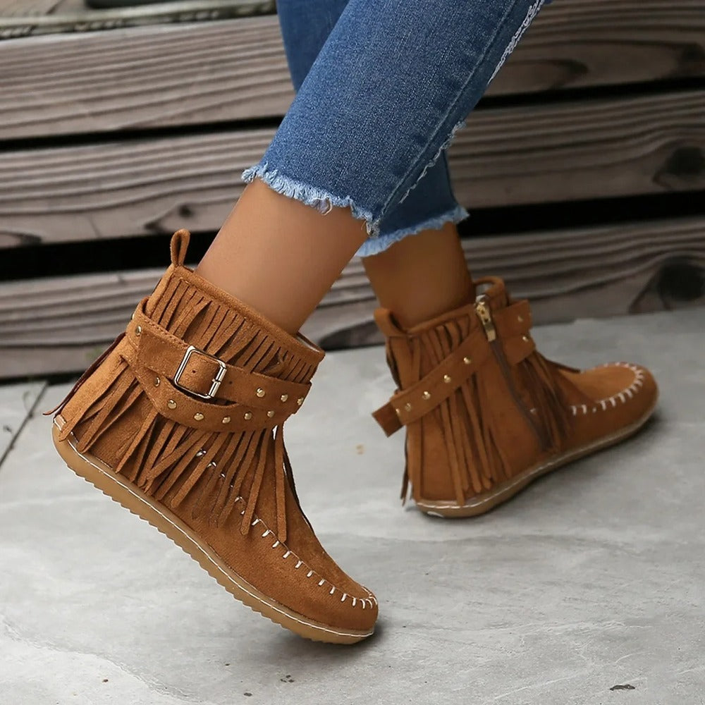 Bottines franges