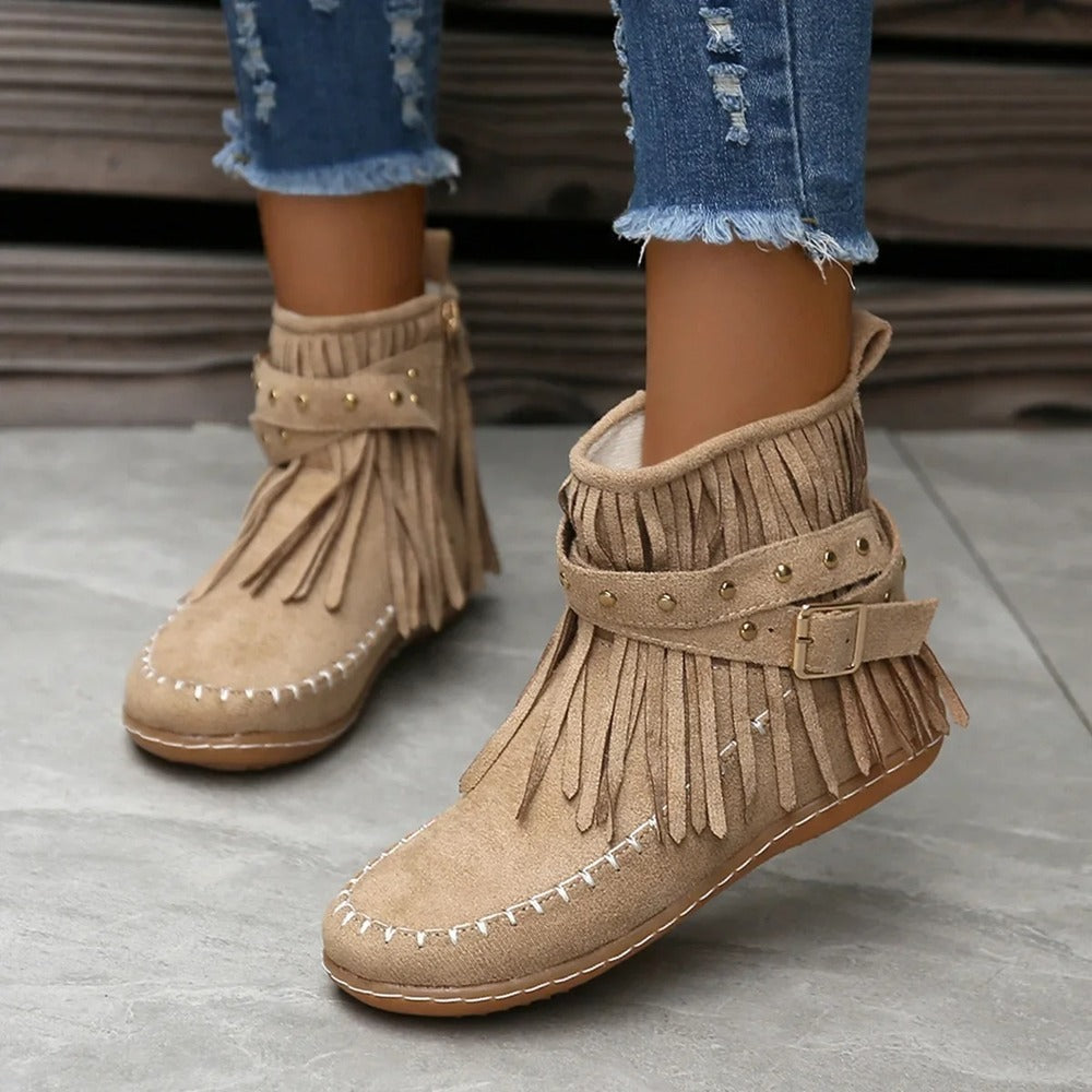 Bottines franges