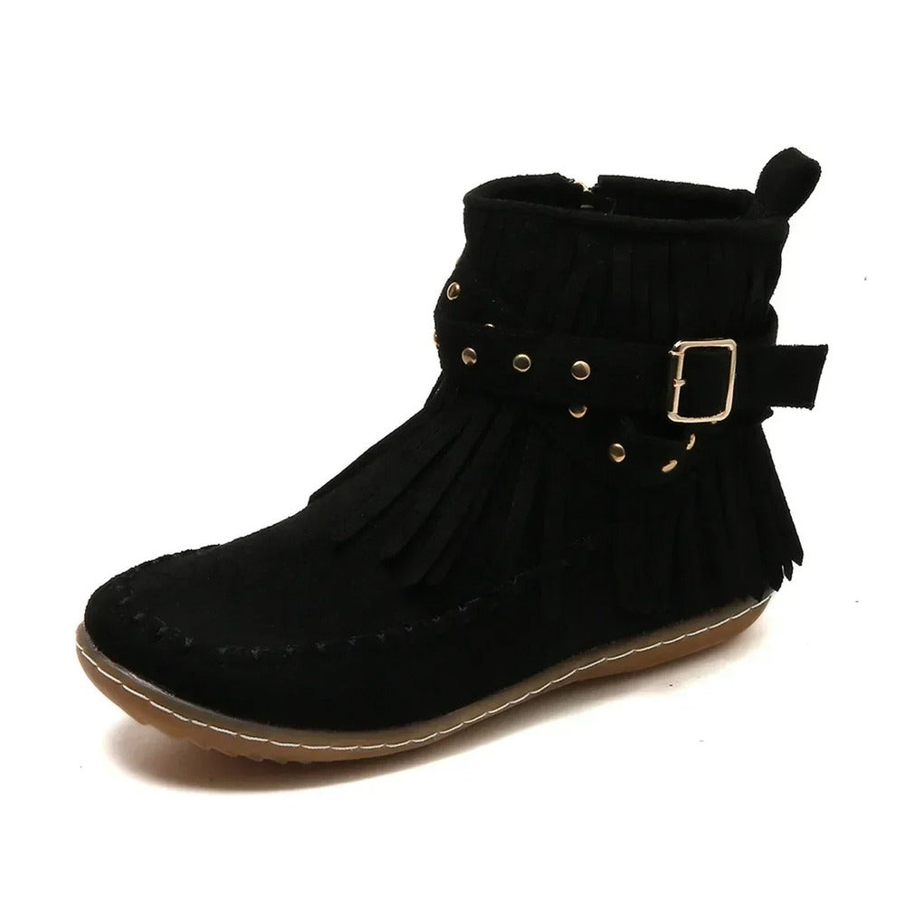Bottines franges