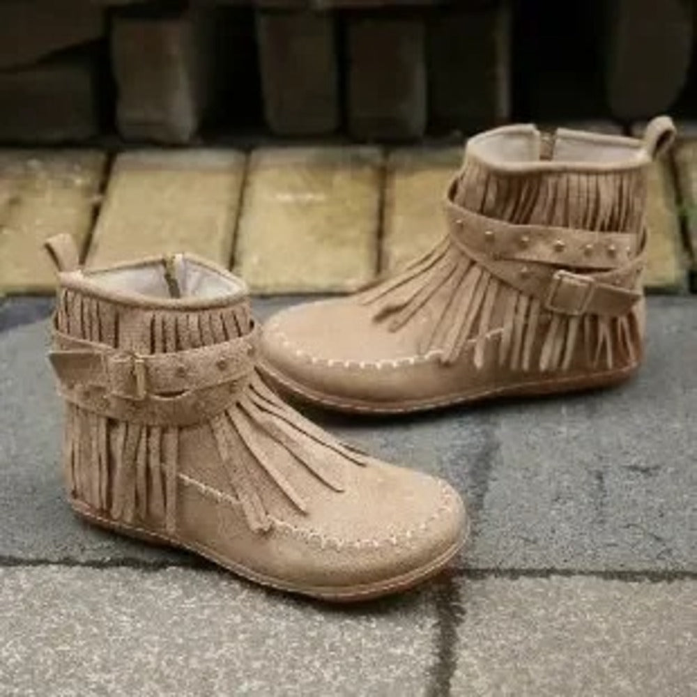 Bottines franges
