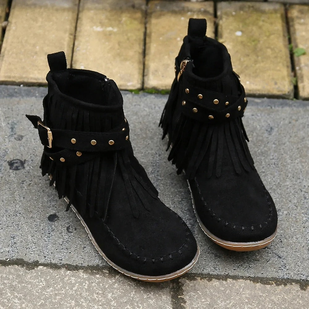 Bottines franges
