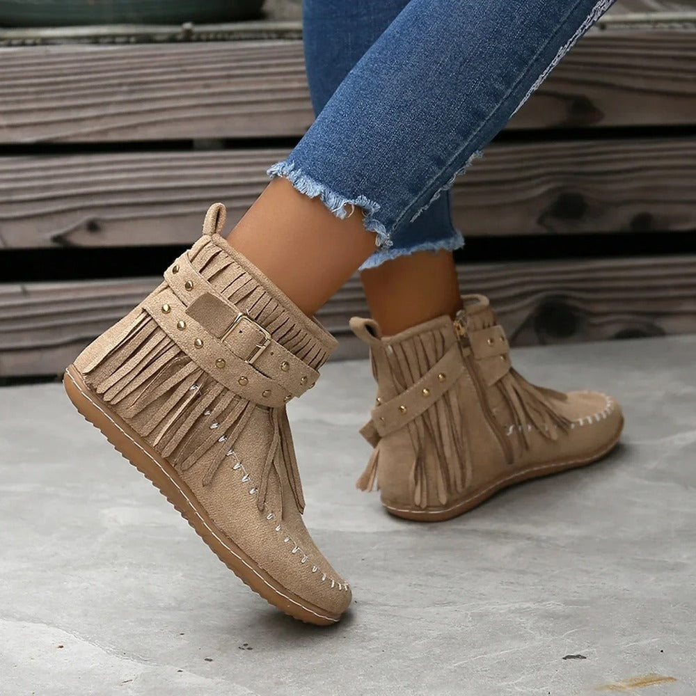 Bottines franges