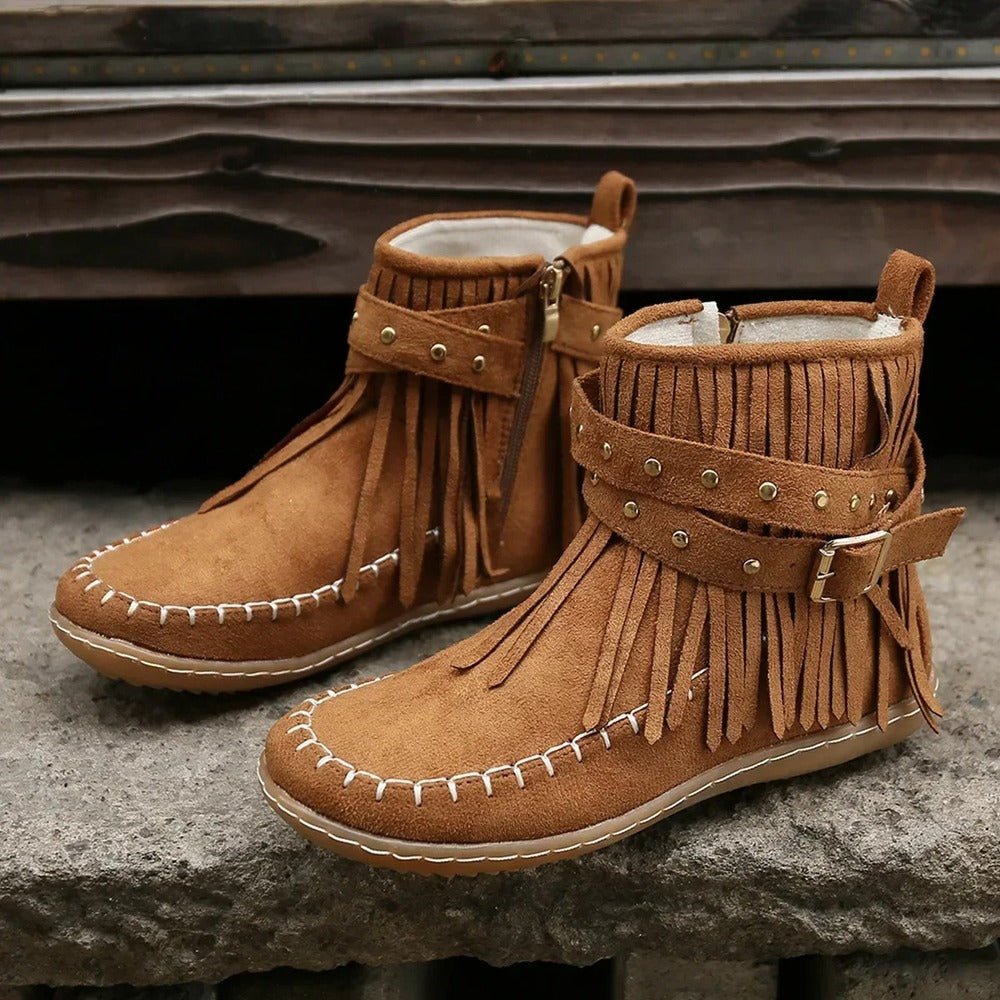 Bottines franges