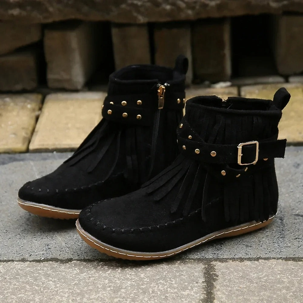 Bottines franges