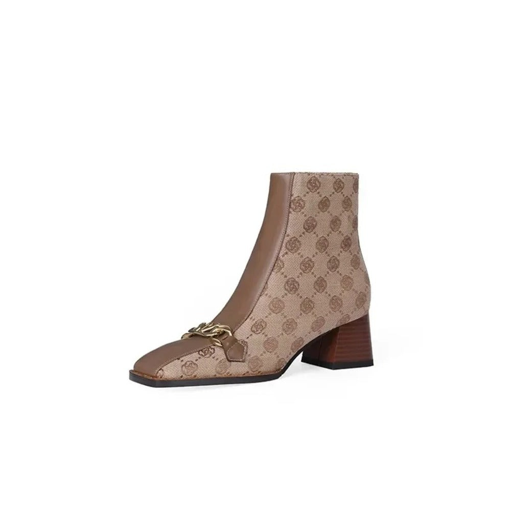 Bottines femme style luxe